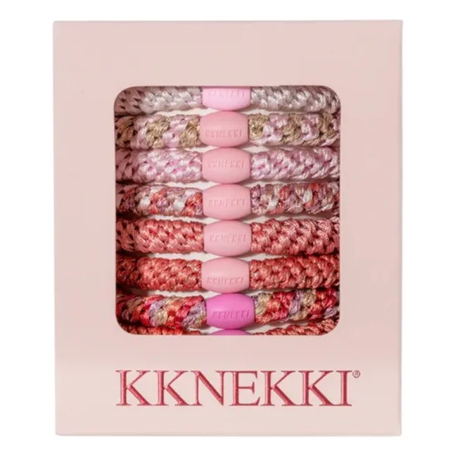 Set de 8 coleteros Kknekki Ballet Edition | Rosa Pálido