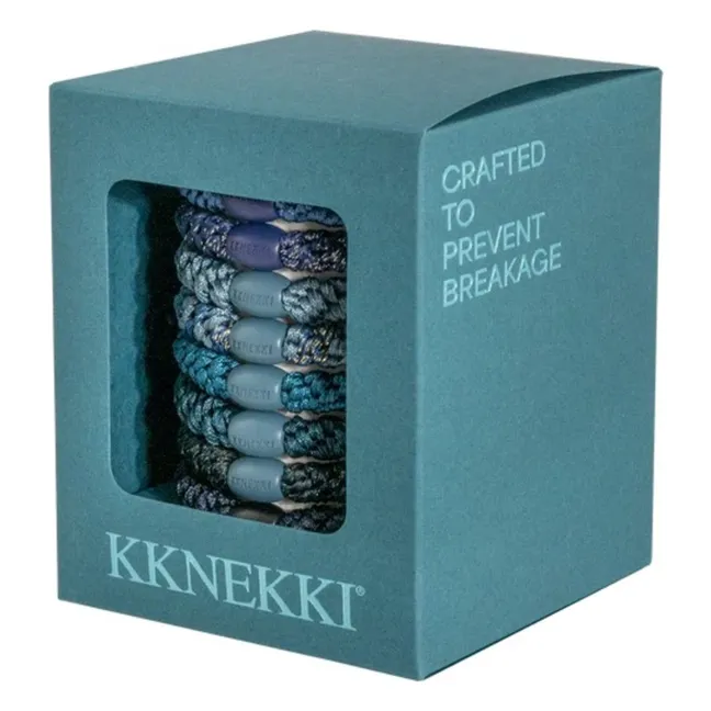 Set de 8 coleteros Kknekki Arctic Edition | Azul Glaciar