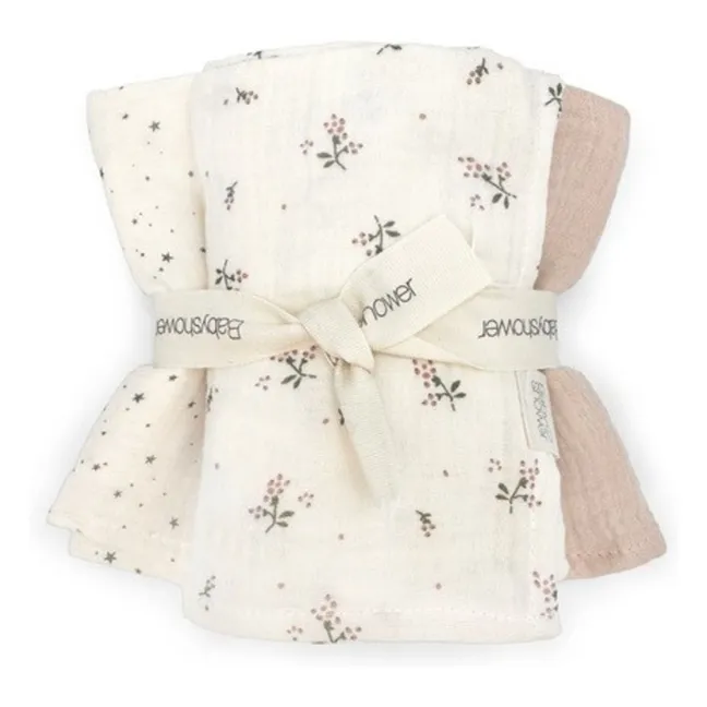 Langes Roseberry - Set de 3 | Ecru