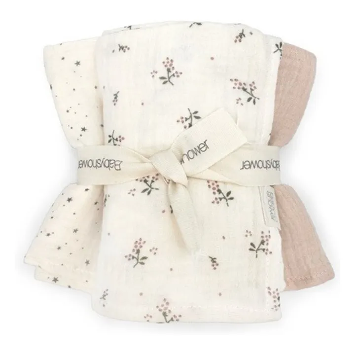 Babyshower - Babyshower - Langes Roseberry - Set de 3