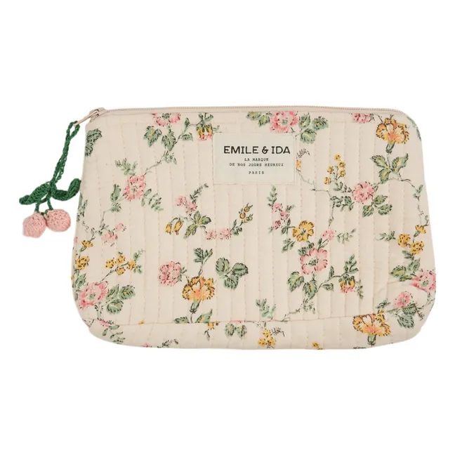 Trousse de maquillage Rosier | Ecru
