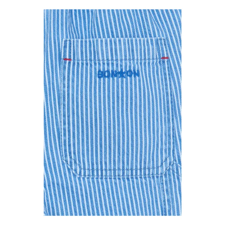 Pantalones de rayas Letto | Azul- Imagen del producto n°3