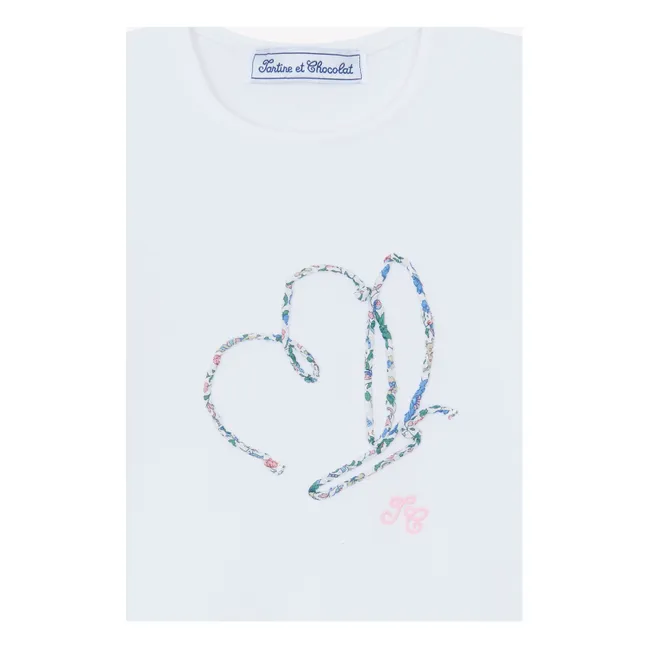 T-shirt Papillon Liberty | Blanc