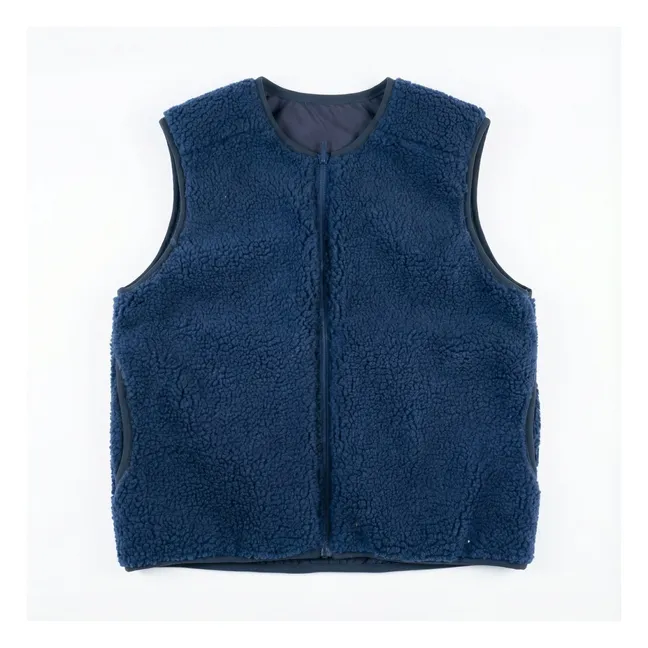 Chaqueta sin mangas Peasy Sherpa | Azul Rey