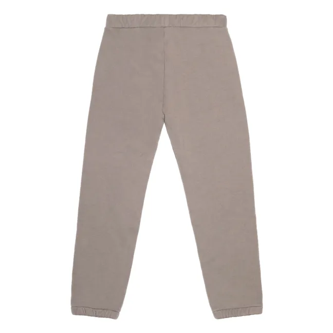 Joggers de algodón ecológico Kiwi | Gris Topo