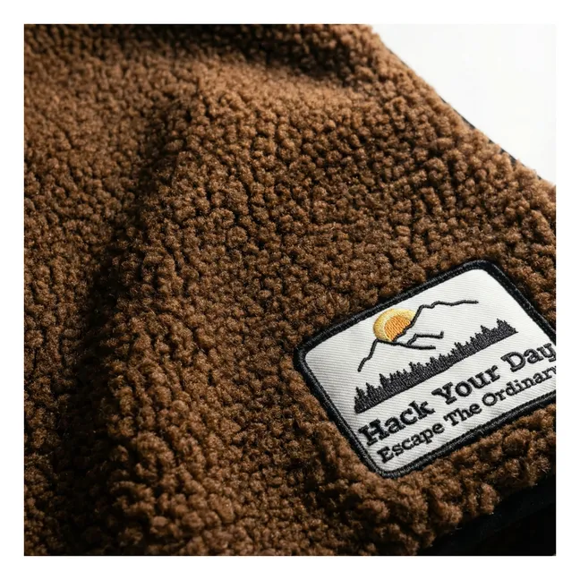 Giacca senza maniche Easy Sherpa | Marrone