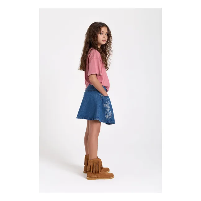 T-shirt Luna Coton Bio | Rose