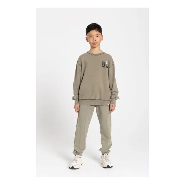 Sweat Ryde Coton Bio | Vert kaki