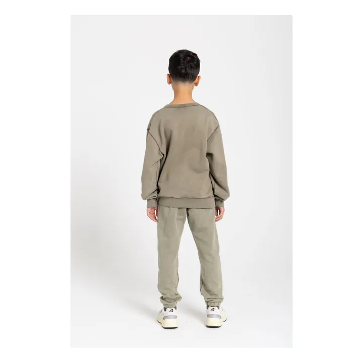 Sweat Ryde Coton Bio | Vert kaki- Image produit n°6