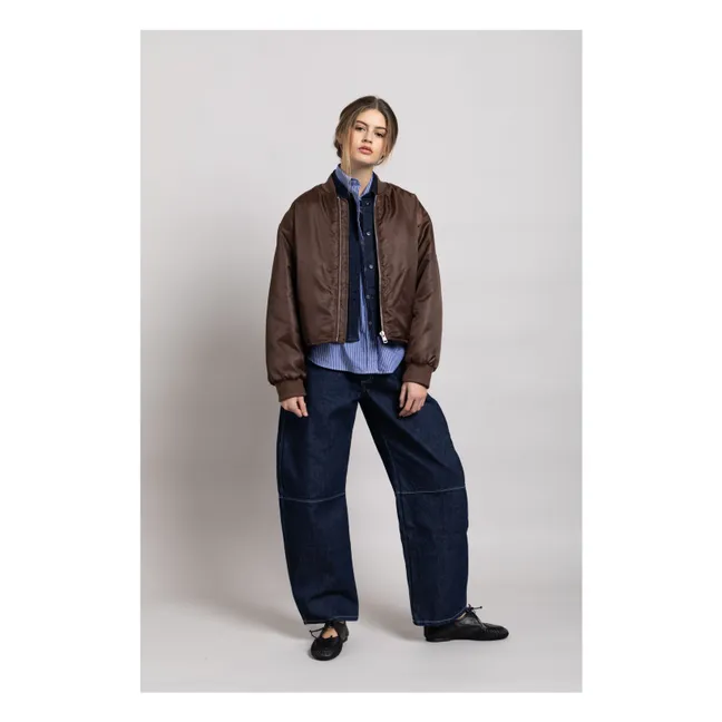 Bomber Court Solstice | Marrón oscuro