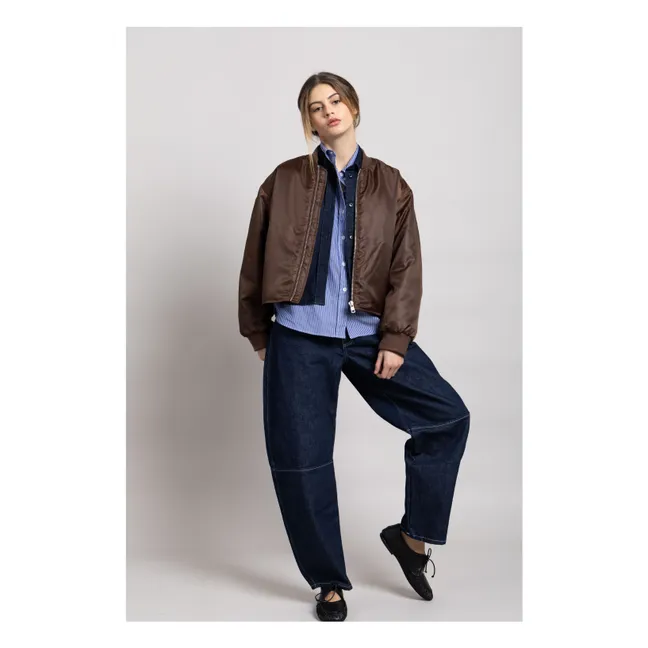 Bomber Court Solstice | Marrón oscuro