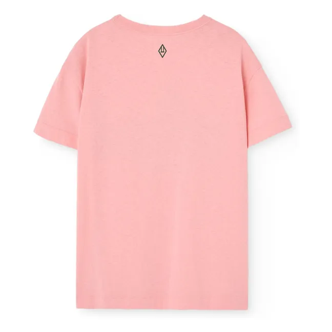 T-shirt Pupfish Coton Bio | Rose