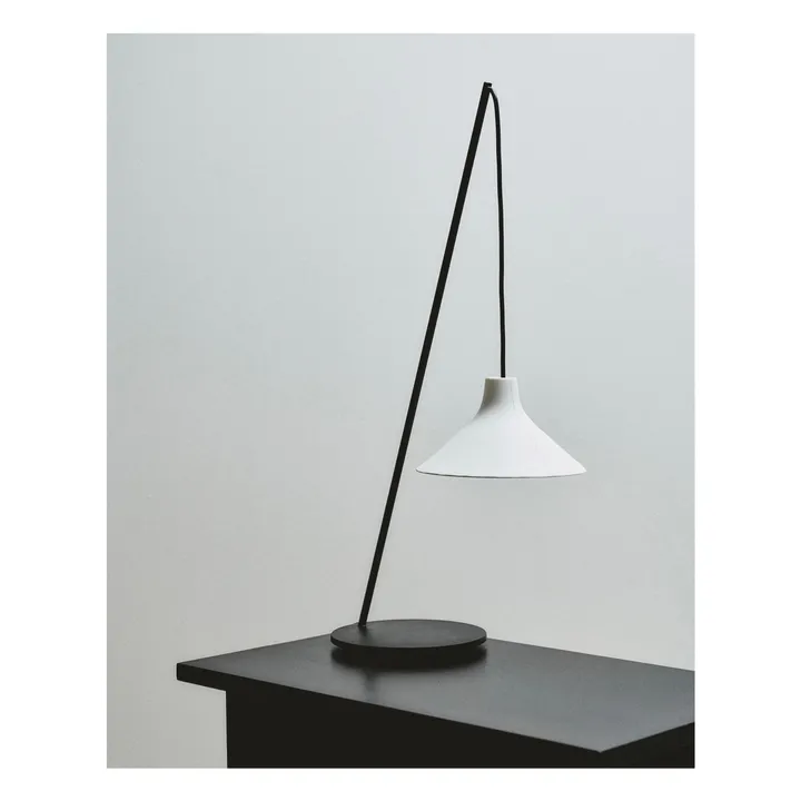 Lampe à poser Seam en céramique  | Noir/Blanc- Image produit n°1