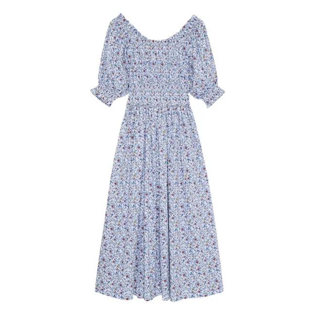 Robe Cloe Coton | Bleu