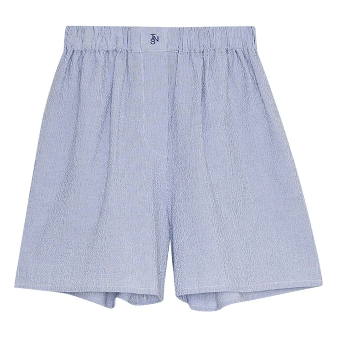 Jupe Short Cloe Coton | Bleu ciel- Image produit n°0
