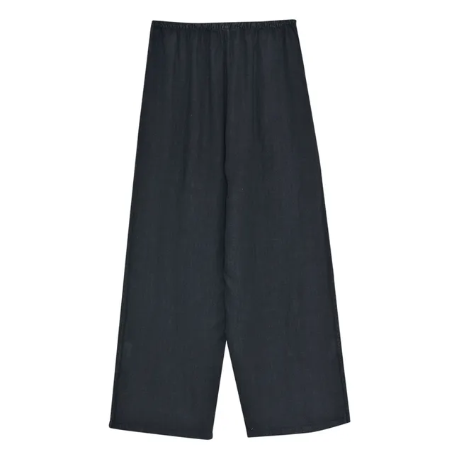 Pantalones Melissa de lino | Negro