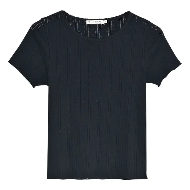 T-shirt in cotone Romero | Nero