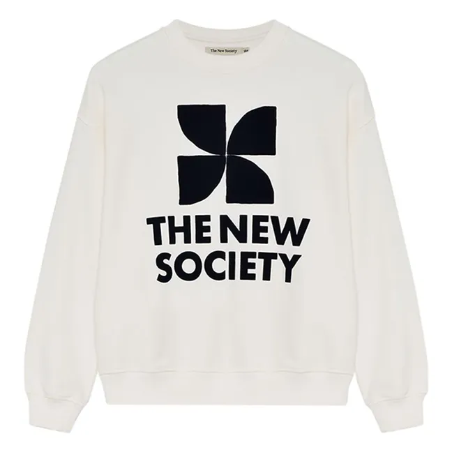 Sudadera de algodón | Blanco