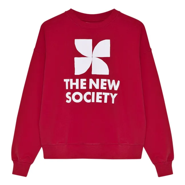 Sweat TNS Logo Coton | Rouge