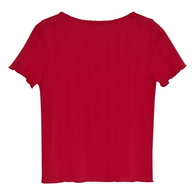 T-shirt Romero Coton | Rouge