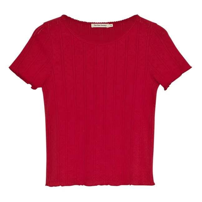 T-shirt Romero Coton | Rouge