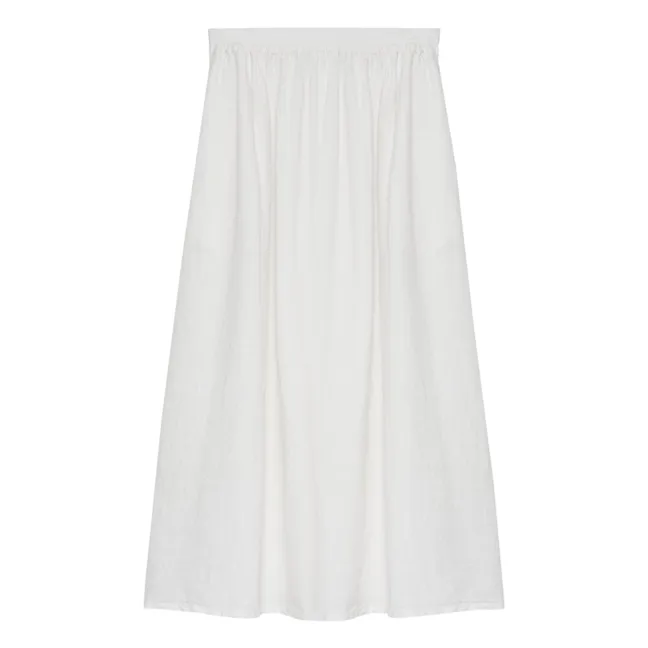 Melissa Linen skirt | White
