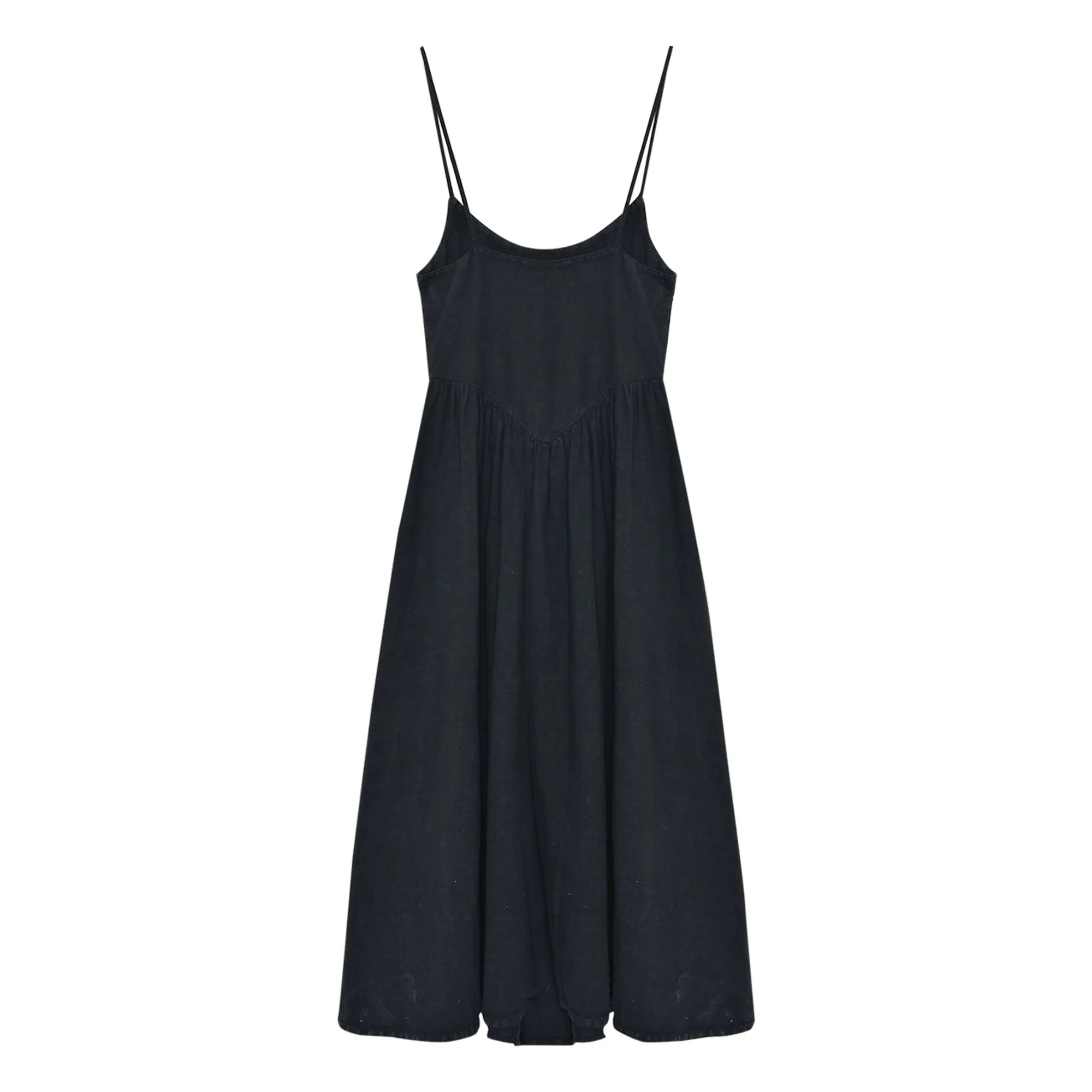 Robe Lippia Coton et Lin | Noir- Image produit n°3