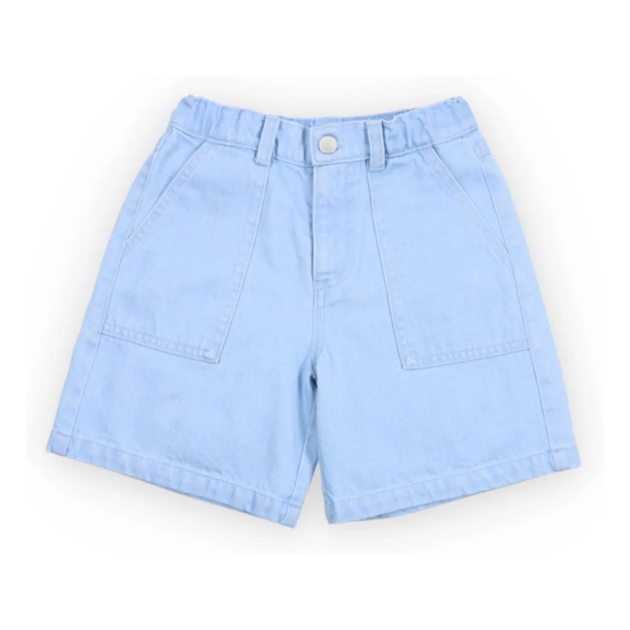 The New Society Light Blue Bermuda Denim Ginger