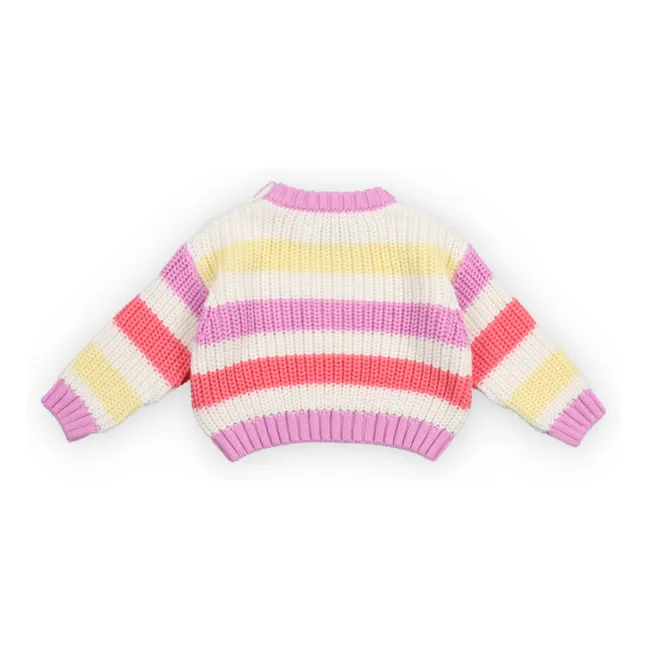 Pull Celosia Rayé | Lavande