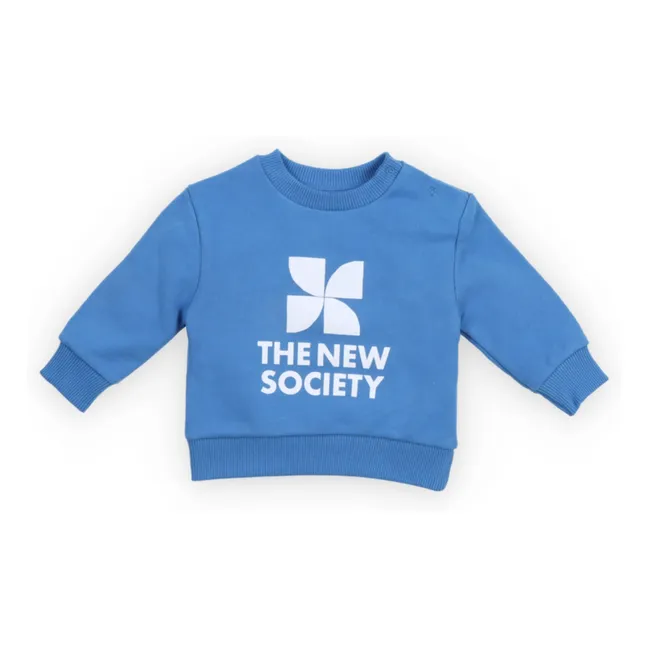 Sudadera TNS Logo | Azul Mar