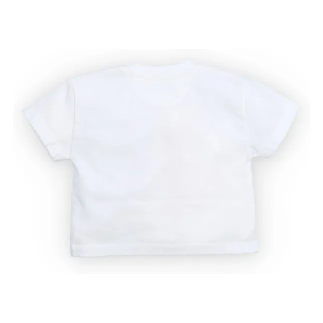 Smiley Baby T-shirt | White