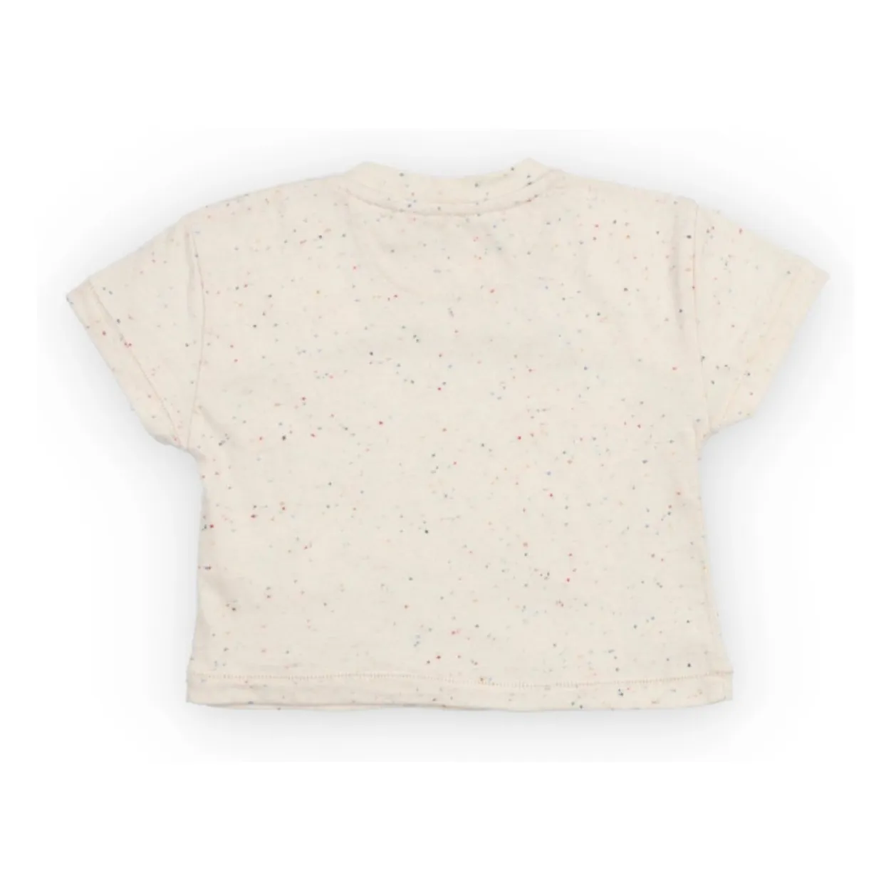 T-shirt Smiley and Sweat Bébé | Ecru chiné- Image produit n°1