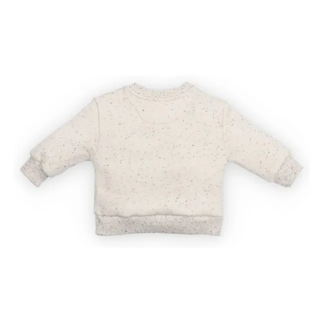 Sweat Smiley and Sweat Bébé | Heather white