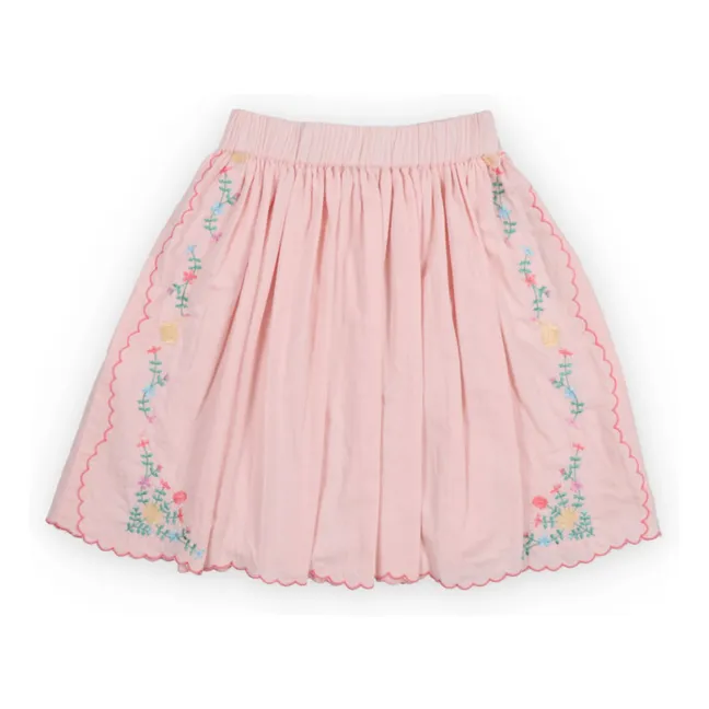 Blusa de bebé anudada Orchid | Rosa Pálido