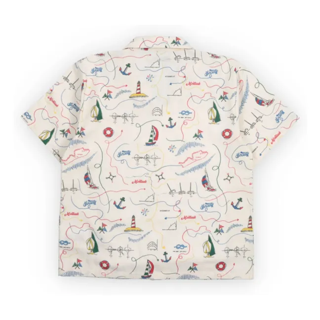 Camisa BCI de algodón Clove Bateaux | Crudo