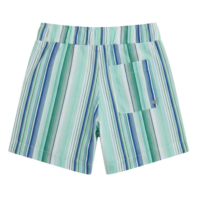 Short de Bain Lagoon Rayé | Bleu