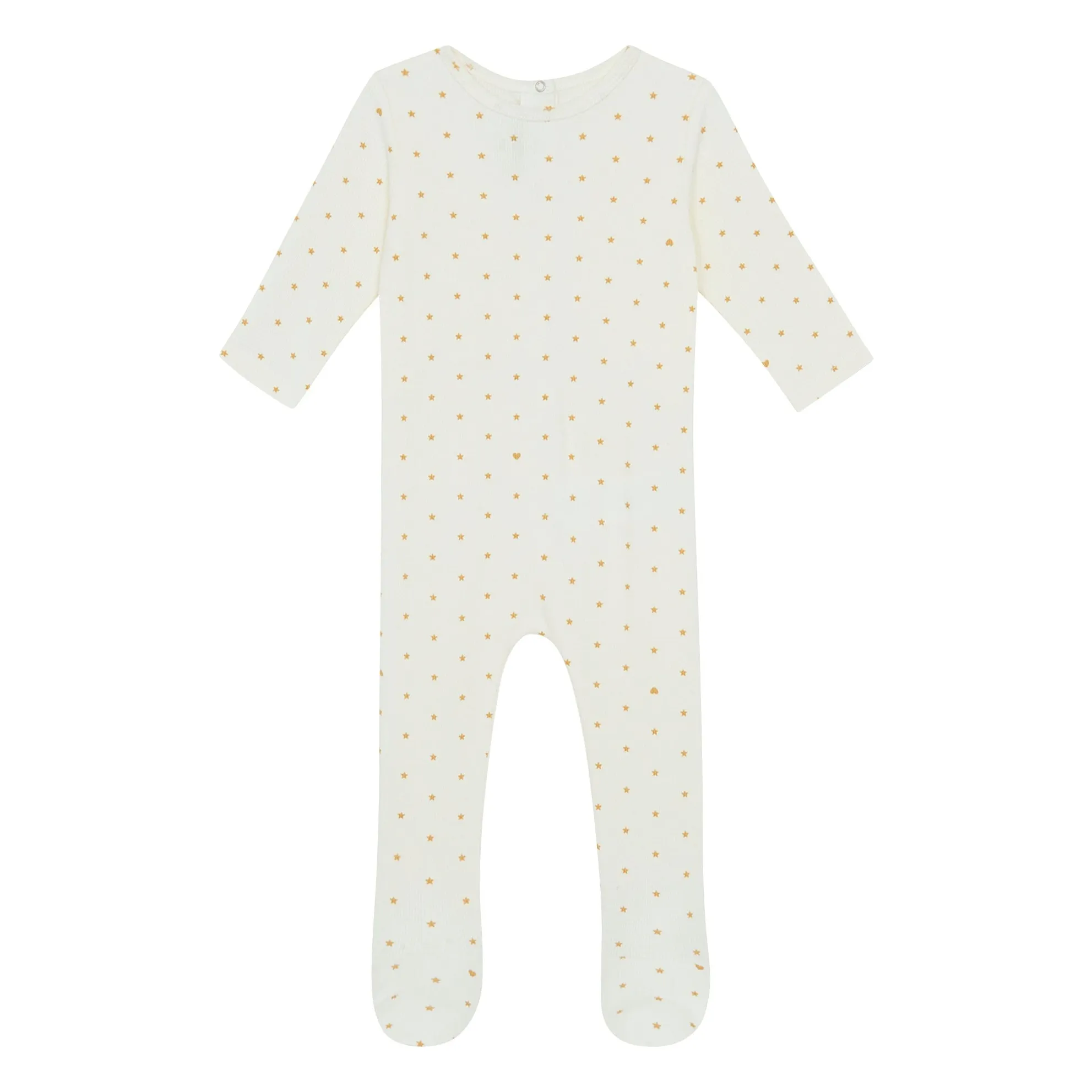 Bonton Pale Yellow Pyjama Nylla Stars
