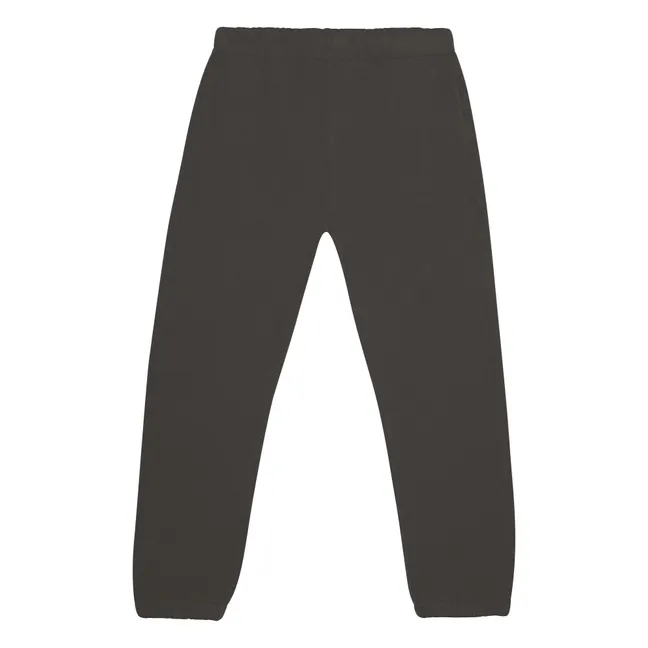 Joggers de algodón ecológico Kiwi | Gris Oscuro