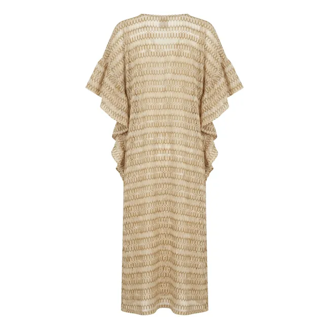 Caftan Sunset Crochet | Blanc