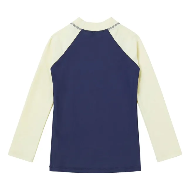 T-shirt Anti-UV Caius Fibres Recyclées | Bleu marine