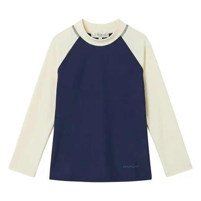 T-shirt Anti-UV Caius Fibres Recyclées | Bleu marine