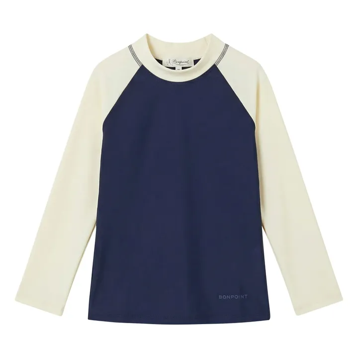 T-shirt Anti-UV Caius Fibres Recyclées | Bleu marine- Image produit n°0