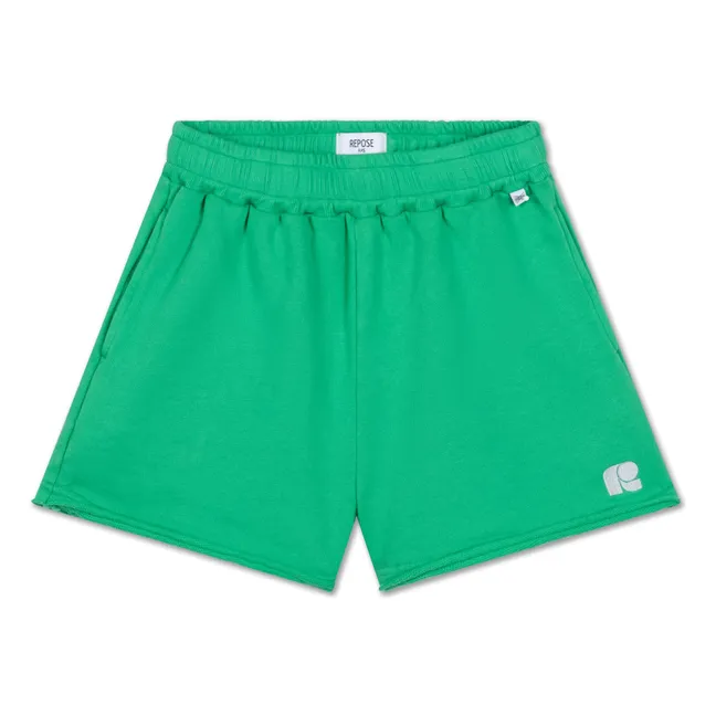 Jogger Short R Organic Cotton | Green