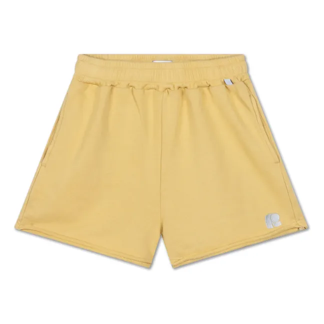 Jogger Short R Organic Cotton | Yellow