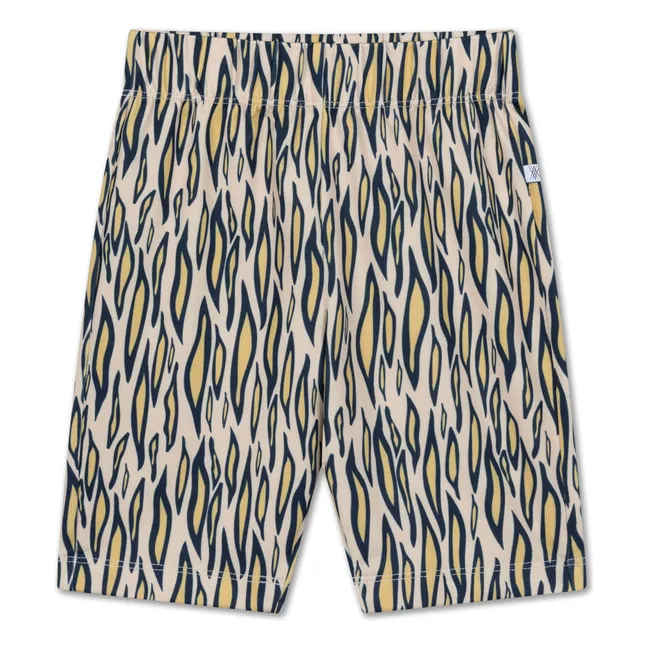 Tiger Cycling Shorts Recycled Fiber | Light brown