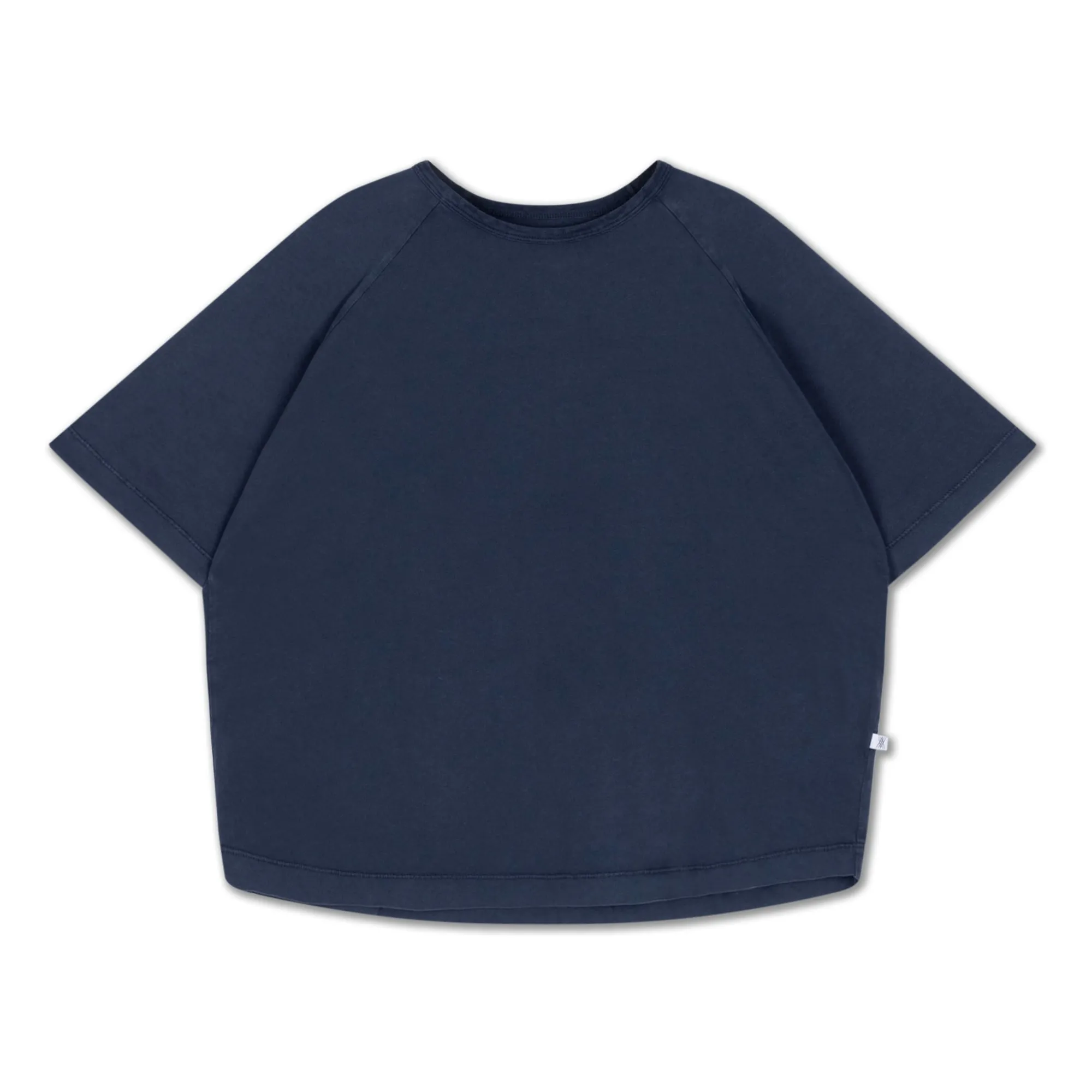 T-shirt Reglan Coton Bio | Bleu nuit- Image produit n°0