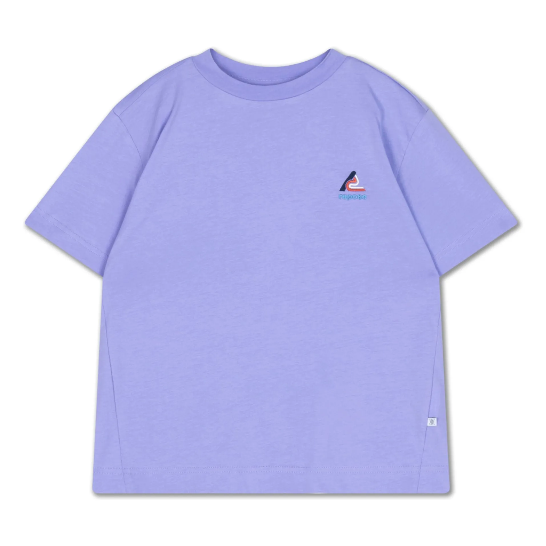 Repose Ams Lilac Logo T-Shirt Organic Cotton