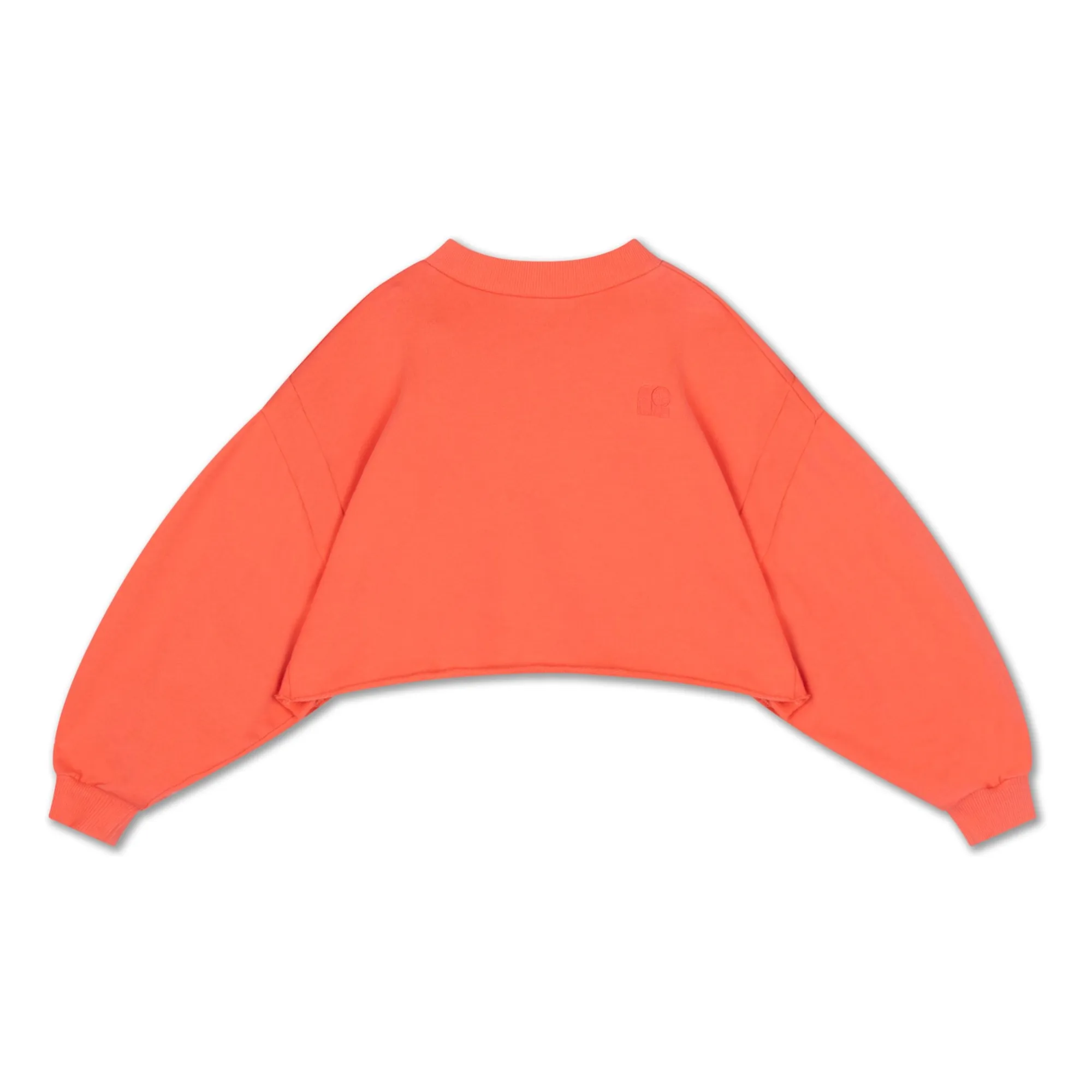 Sweat Crop R Coton Bio | Corail- Image produit n°0