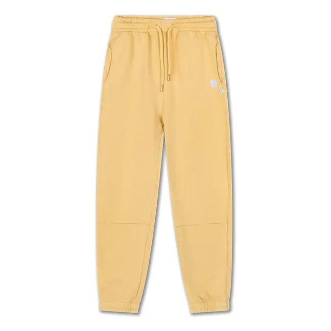 Jogger de algodón orgánico Cordon Relax R | Amarillo