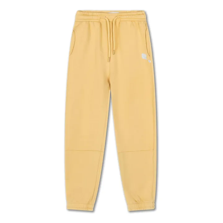 Jogger de algodón orgánico Cordon Relax R | Amarillo- Imagen del producto n°0